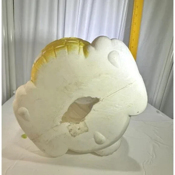 Vintage General Foam Plastics Easter Bunny Eggs Basket Blow Mold 19" - Picture 5 of 5